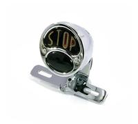 Alchemy Parts Chrome Vintage Rétro Aspect Moto Trike Scooter Feu Stop Arrière - Ampoule Style