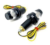 Alchemy Parts Embout Guidon Clignotants pour Moto Ou Scooter 22mm 25mm 28mm Homologuée Paire