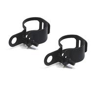 Alchemy Parts Moto Clignotant Relocation Fixation Fourche Support 31-36mm Réglable - Noir