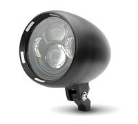 Alchemy Parts Stealth Personnalisé Moto LED Projecteur Phare Billet Aluminum Chopper Cruiser