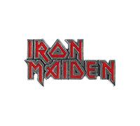 Alchemy Rocks Iron Maiden Logo Pins En Métal (Rouge) - Taille Unique