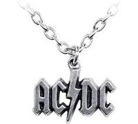 Alchemy Rocks Pendentif logo éclair AC/DC - 2cm (H) x 2.5cm (W) x 0.3cm (D) Argent G