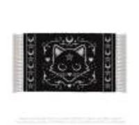 Alchemy RUG1 Purrfect Tapis noir et blanc