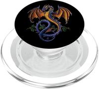Alchemy Wyverex Chipher Gothic Magic Dragon PopSockets PopGrip pour MagSafe