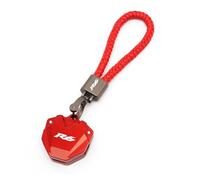 ALCHENY Housse de protection pour clé de moto Lanyard Key Pour YA&MAHA YZF R6 YZF-R6 YZFR6 1999-2023 Moto CNC Couvercle De Clé Capuchon Clés Étui Coque Accessoires(7)
