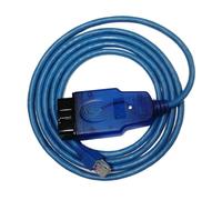 Alchiauto Câble OBD OBD2 Ethernet Enet RJ45 OBDII VOE OBD vers Ethernet Adaptateur compatible avec véhicules Volvo SPA CMA VIDA PC 2016+