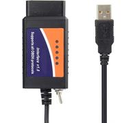 Alchiauto for Scan Elm 327 Elm USB OBD Switch Modified elmconfig with HS-Can/MS-Can OBDII