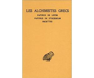 ALCHIMISTES GRECS T1