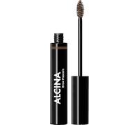 ALCINA Brow Mascara Corrige les sourcils indisciplinés sans bavures Résistant à l'eau et à la transpiration Teinte discrètement, sculpte et fixe Donne du volume et de la densité Naturel à fortement