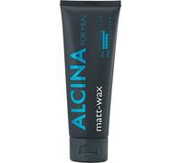 ALCINA for men Matt-Wax | 1 x 75 ml | Tenue flexible pour coiffures masculines | Finition satinée mate | Restructurable même après des heures | Convient à tous les types de cheveux