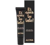 ALCINA It's never too late Baume contour des yeux anti-rides - 1 x 15 ml - Apaise les rides et nourrit durablement - Crème hydratante intense pour les yeux qui revient les signes du vieillissement de