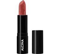ALCINA Lipstick Cosy red - Rouge à lèvres avec gaufrage élégant - Couleur intense et hautement pigmentée - Pas de dépôt dans les rides des lèvres - Brillance longue durée - Finition satinée