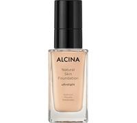 ALCINA Natural Skin Fond de teint ultra léger - 1 x 35 ml - Effet seconde peau - Pouvoir couvrant individuellement - Finition naturelle et satinée - Tous types de peau - Avec acide hyaluronique et