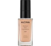 ALCINA Perfect Skin Foundation Light - 1 x 35 ml - Haut pouvoir couvrant - Aspect impeccable sans effet masque - Finition mate soyeuse parfaite - Rayonnement naturel - Avec acide hyaluronique et