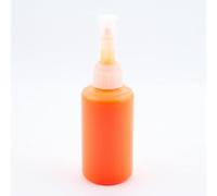 ALCIUMPECHE Colorant Fluo UV Orange Opaque 35 ML pour Plastique Liquide PLSCOL014