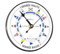 ALCIUMPECHE Pendule des Marée - Murale - Acrylique Rond 135 MM - Fond Codes - B118