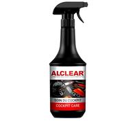 ALCLEAR 721CP Entretien Tableau de Bord 1000 ml - Brillance Satinée pour Plastique, Vinyle et Cuir - Antistatique, Protection UV, Repousse la Poussière - Sans Odeur - Fabriqué en Allemagne