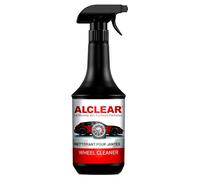 ALCLEAR 721FR Nettoyant jantes 1000 ml - avec indicateur de couleur violet - sans acide, doux pour alu & acier - élimine poussière de frein, rouille, saleté, spray puissant pour nettoyage auto & moto