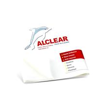 ALCLEAR 950002 Chiffon microfibre vitres & miroirs 60×45 cm - sans traces ni peluches - ultra-microfibre pour verre maison & voiture - nettoyage sans produits chimiques - fabriqué en Allemagne