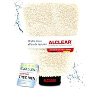 ALCLEAR Gant de Lavage Microfibre Auto - Premium pour Soin Auto Pro - 100% sans Rayures & Doux - Gant Microfibre Haute qualité - Ultra Absorbant & Moelleux