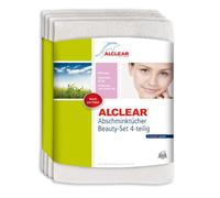 ALCLEAR Lot de 4 Lingettes Démaquillantes Lavables Nettoyage de la Peau en Douceur et en Profondeur Lavage Écologique sans Lotion pour le Visage, Uniquement avec de l’Eau