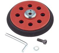 ALCLEAR Plateau-Support spécial pour excentriques, 4.8"/ Ø 123mm, Rouge