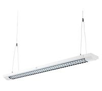 'Alco 9064 Plafonnier, Env. 155 x 11 x 4,2 cm, blanc, aluminium, 154.7 x 11 x 4.2 cm