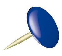 Alco AL-151-15 Punaises Sun Boîte de 9,5mm en Laiton A 100 Pièces Bleu Foncé Bleu