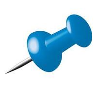 Alco AL-662-15 Boîte à punaises A 40 pièces bleu foncé Bleu