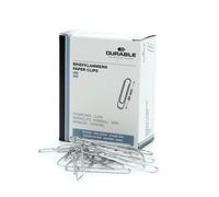 Alco-Albert 260 - Pinces à papier, 50 mm, galvanisées, lisses, 100 pièces dans une boîte