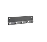 ALCO-Albert 2833-29 - Portemanteau avec 5 crochets, pour fixation murale, 1 pièce