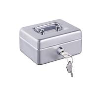 Alco-Albert 850-36 - Mini Box, cassette pour enfants avec fente, 125 x 95 x 60 mm, argent