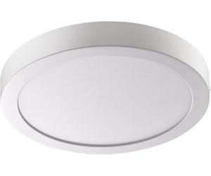 ALCO-Albert 9228 - Plafonnier LED, rond, circa" 30 x 4 cm, argent, métal, 30 x 35 cm