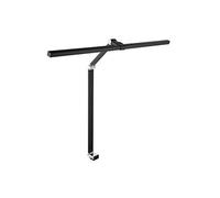 Lampe de bureau aluminium/plastique noir hauteur 720 mm (9000483610)