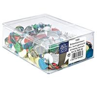 ALCO-Albert - Agrafes d'angle en aluminium multicolores, 1 000 pièces