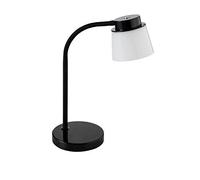 Alco-Albert - Lampe de bureau LED 12 LED 6 W, noire