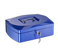 Alco-Albert - Tirelire verrouillable, bleue