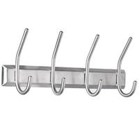 ALCO Barre de portemanteau 2841 Nombre de crochets: 4 (l x H x P) 315 x 130 x 70 mm acier inoxydable argent 1 pc(s)