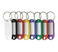 ALCO Porte-clef 1850-26 blanc, noir, rouge, jaune, bleu, vert, orange, violet