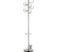 ALCO Portemanteau 2802 argent métal 8 crochets 40,0 x 172,0 cm