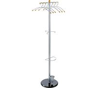 ALCO Portemanteau 2805 argent métal 5 crochets Ø 48,0 x 178,0 cm