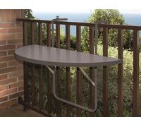 ALCO Suspension pour balcon 100x50 anth. Panneau en plastique