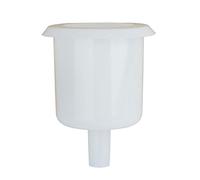 AlcoFerm Barboteur pour fûts - Gros Barboteur | Fermentation Valve | Bouchon en cautchouc avec Trou | Bonbonne | Airlock