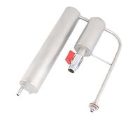 AlcoFerm INOX Graham condenseur + Décanteur + Thermomètre | Verrerie De Laboratoire | Radiateur de Distillation