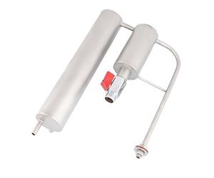 AlcoFerm INOX Graham condenseur + Décanteur + Thermomètre | Verrerie De Laboratoire | Radiateur de Distillation