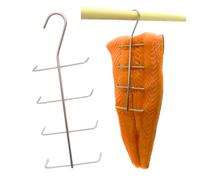 AlcoFermBrew Crochets à poisson pour fumoir x 5 pièce - Saumon, Truite, Maquereau, Sprat, Flétan, Flet, Hareng, Morue
