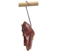 AlcoFermBrew Crochets de Fumage x 10 pièce pour Poissons et Viandes | Crochets de boucher | Poitrine Fumée, Magret de Canard Fumé, Jambon