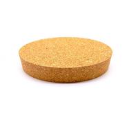 AlcoFermBrew Grand Couvercle en Liège 180/170mm - h: 30mm - Bouchon en Liège Conique, Liège Naturel, Couvercle de Pot