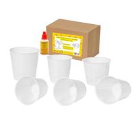 AlcoFermBrew Lot de 14 moules à fromage - Grands moules à fromage, Moule à fromage en plastique pour fromage à pâte molle, Présure