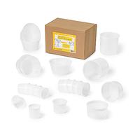 AlcoFermBrew Lot de 20 moules à fromage - Paniers pour faire des ricotta, des fromages à pâte molle